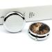 Wild Animal Leopard Pill Box - Stylish 3 Compartment Travel Case for Vitamins Medications & Supplements | Mini Metal Organizer for Purse & Pocket - Buy Online on GoSupps.com
