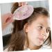 Shop Hoement Oval Small Hair Brush - Pink Hair Degeneration Comb for Girls | Cute & Compact (18.50x7.50cm) - International Shipping Available! - Buy Online on GoSupps.com