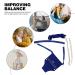NUOBESTY Baby Door Jumper Bouncer Swing Exerciser Stand for Toddler 6-24 Months - Blue - Buy Online on GoSupps.com