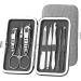 Nail Clippers Set 8 Pieces Set Kit Ergonomic Precise Versatile for Home and Salon Use Nail Care Essentials Manicure Trending Nail Care kit(Ash) - Buy Online on GoSupps.com