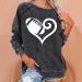 Yihaojia Football Sweatshirts for Women Long Sleeve Crewneck Pullover Blouse Csaual Loose Print Game Day Sweatshirt Gray#30 XX-Large - Buy Online on GoSupps.com
