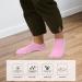 FRCOLOR Moisturizing Gel Socks Gloves Set Spa Gloves and Socks Set Skin Care Touch Screen Gloves Winter Socks for Dried Cracked Feet and Hands Pink - Buy Online on GoSupps.com