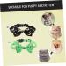 POPETPOP 4 Pcs Pet Cat Pet Collars for Puppies Cat Bow Tie Cat with Bell Summer Trumpet 30X4X1CMx2pcs As Shownx2pcs - Buy Online on GoSupps.com