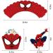 48pcs Superhero Cupcake Toppers & Wrappers - Birthday Party Cake Decorations - Buy Online on GoSupps.com