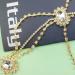 Women Rhinestone Head Chain Boho Crystal Headpiece Rose Gold Wedding Hair Accessory Gift for Her Party Headpiece for Bride Bridesmaid Girls (Gold) - Buy Online on GoSupps.com