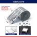 Art3dwallpanels Self-Adhesive 1888 Pieces Silver Glass Mirror Mosaic Tiles - DIY Craft Decoration & Party Disco Ball Mirror Tiles - Buy Online on GoSupps.com