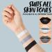 Halloween Makeup Lip Stain Set | Spooktacular Creations | 3 PCS Waterproof Matte Liquid Lipstick for SFX Cosplay & Stage Makeup (Black White Gray - Buy Online on GoSupps.com