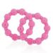 Nuby Silicone Teether Ring 2 Pack 3M+ Colors May Vary Multi - Buy Online on GoSupps.com