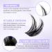 D Curl 0.07mm 8-16mm Mix Cluster Lash Extensions - Soft & Wispy Individual Eyelashes (XHFD-ZW06-0.07-D-816) - Buy Online on GoSupps.com