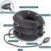 Cervical Traction Device Adjustable Inflatable Neck Brace with Removable Air Pump Neck Stretcher for Instant Pain Relief - Buy Online on GoSupps.com