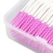 200 Interdental Brushes - Soft Silicone Purple Dental Floss & Tooth Cleaning Tools for Optimal Oral Care - Buy Online on GoSupps.com