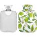 Buy Floral Green Lemon Hot Water Bottle - 2L Pain Relief for Neck & Shoulder | International Shipping - Buy Online on GoSupps.com