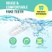 Dental Veneers for Upper & Lower Jaw - Temporary Tooth Repair & Fake Teeth Dentures - Buy Online on GoSupps.com
