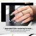 Modelones Gel Polish Nail Art Gel Liner Set - 4 Colors Classic White Black Silver Gold Glitter | French Tip Swirl Nails Design | Soak Off Thin Brush Gel Nail Art Supplies Kit | A-4 Colors Kit - Buy Online on GoSupps.com