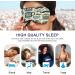 Best Dad Sleep Mask - Light Blocking Eye Mask for Father's Day | Adjustable Soft & Lightweight | Perfect for Men & Women - Ideal for Travel & Naps - Buy Online on GoSupps.com