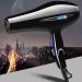 Ionization Hair Dryer 2200W Hot Cold Air Mode Dryer | Adjustable Black Dryer with Diffuser Fan Temperature Setting High-Performance Xiaoyaoyou - Buy Online on GoSupps.com