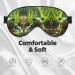 Frog & Rain Print Unisex Sleep Mask | Double-Sided Eye Mask for Sound Sleep & Skin Care - Shop Internationally - Buy Online on GoSupps.com