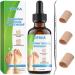 Ingrown Toenail Treatment w/Ingrown Toenail Drops Reliever & Softener Double Sided Pedicure Nail Lifter Tool for Easy Trimming Care Thick Nail & Ingrown Toe Nail Toenail Cleaner Kit for Men Women