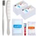 Hushee 96 Sets Bulk Hygiene Kit | Essential Toiletry Kits for Homeless & Travel | Shampoo Soap Comb Toothbrushes & Toothpaste Individually Wrapped - Buy Online on GoSupps.com