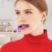 Double Chin Exerciser | Jaw Exerciser Face Slimmer Portable Mouth Exercise Tool Double Chin Exercise Device for Women Men Purple - Buy Online on GoSupps.com