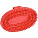 Kerbl Rubber Curry Comb Oval - Hard Rubber - Red - Double Pack (2 Pieces) | International Shipping - Buy Online on GoSupps.com