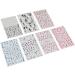 7 Sheets of Fire Flame Wave Lines Nail Stickers 3D Swirl Stripes Nail Stickers Self Adhesive Nail Art Stickers Nail Design for Nail Art Decoration Design - Buy Online on GoSupps.com