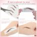 Ipetboom Autocollants pour Sourcils - 9 Feuilles D'autocollants Tatouage pour Sourcils Marron Clair Imperm ables pour La Mise en Forme Et L'entretien Des - Buy Online on GoSupps.com
