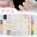 1Box 3D Acrylic Flowers Butterfly Bear Nails Art Shapes Jewelry Accessories Decoration Crafting 05style - Buy Online on GoSupps.com