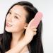 Shop Baluue Self-Cleaning Hairbrush for Women - Versatile Pink Massage Brush for All Hair Types Wet or Dry Styling | International Shipping Available - Buy Online on GoSupps.com