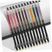 Angoily 12pcs Lip Liner Eyeliner Eyebrow Pen Waterproof Pencil Black Cosmetic Pen Make up Cosmetics 1 count (Pack of 1) Assorted Color - Buy Online on GoSupps.com