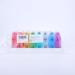 Monthly Pill Box Organizer - 2 Times a Day AM PM Medicine Box with 32 Compartments - Easy Open Design for Children, Elderly, and Arthritic Hands - Colorful - Buy Online on GoSupps.com