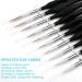 10 PCS Miniature Paint Brushes Kit - Fine Detail Painting Brush Set for Watercolor, Oil, Acrylic, Nail, Line Drawing - Micro Professional Tiny Paints Brushes for Scale Models - PSISO - Buy Online on GoSupps.com