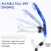 Seago Swim Snorkel for Lap Swimming - Dry Top Front Swimmer Snorkel for Adult Youth - Pool and Open Water Training Equipment - Blue - Buy Online on GoSupps.com
