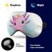 Cute Axolotl Sleep Mask | Soft Light-Blocking Eye Cover for Women | Adjustable Cartoon Blindfold - Buy Online on GoSupps.com