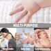 YOOFOSS 10-Pack 100% Cotton Mulltche Mullwindeln - 27x50 cm Washable Spitting Towels & Diapers for Newborns - Absorbent Gray Gradient - Buy Online on GoSupps.com