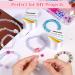 Paxcoo 2 Rolls Elastic Stretchy Bead String Cord for Clay Beads - 0.5MM Crystal Clear - Buy Online on GoSupps.com