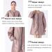 Unisex Professional Salon Smock | Stylist Jacket & Cosmetology Uniform | Gold-Red Hairdressing Cape for Spa & Clients (M - Buy Online on GoSupps.com