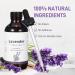 Pure Organic Lavender Essential Oil - 4 Fl Oz for Diffuser Aromatherapy & Massage | Natural & Undiluted Lavender Oil for Topical & Household Uses - Buy Online on GoSupps.com