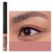 Coloured Eyeliner Matte Liquid Eyeliner White Eyeliner Long-Lasting Waterproof Liquid Eye Liner Highly-Pigmented Colourful Eyeliner for Eye Makeup Tools Black Purple Brown (PaleMauve-13)
