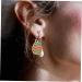Zerodeko 48 Pcs DIY Accessories Bulk Jewelry Earring Charms for Jewelry Making Colorful Necklace Charm Necklace DIY Jewelry Easter Egg Charms DIY Key Bracelet Zinc Alloy Filler Assorted Color 2.2x1.4cm - Buy Online on GoSupps.com