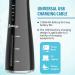 BosiBozi Rechargeable Water Flosser - Cordless & Portable 4 Modes IPX7 Waterproof 300ML Tank USB-C Charging 3 Jet Heads & Tongue Scraper | Best Dental Care Tool - Buy Online on GoSupps.com