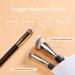 Kugge Under Eye & Foundation Brush Set - 2PCS Dense Synthetic Makeup Brushes for Liquid, Cream, and Setting Powder - Buy Online on GoSupps.com