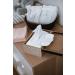 Decorative Wooden Bathroom Wipes Dispenser - 19cm Beige and Black - Buy Online on GoSupps.com
