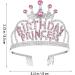 Healeved Birthday Crown Birthday Tiara Happy Birthday Crown Birthday Headband Party Props Princess Crowns For Little Girls Women - Buy Online on GoSupps.com
