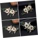 TOVINANNA Women Hairpin Flower Hairpin Hair Clips Hairpin Vintage Hair Clips Metal Hair Clips Womens Hair Clips Bride Hair Clips Women Hair Accessories Metal Hairpin - Buy Online on GoSupps.com
