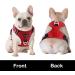 Buy Funfox No Pull Dog Harness for Small Dogs - Adjustable & Breathable Red Puppy Harness | Anti-Zug Safety for Small & Medium Dogs - Buy Online on GoSupps.com