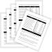 Therapy Notes & Intervention Cheat Sheet - 2 Laminated 8.5x11 A1 Forms | Minimalist Design | Essential Therapy Supplies - Buy Online on GoSupps.com
