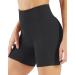 NOVA ACTIVE Women's High Waist Tummy Control Workout Shorts - Black/Beige/Blue - Large | Gym, Yoga & Running Shorts - Buy Online on GoSupps.com