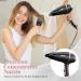 YASHE GLOBAL INC YASHE Professional Hairdryer 2 Speeds and 3 Heat Settings Cold Air Function 2000W Hairdryer with Precision Concentrator Nozzle 18m Cable and Hook for Hanging - Buy Online on GoSupps.com