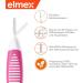 Elmex Interdental Brush Rosa (Size 0 0.40mm) - 8 Pieces Pack (3-Pack) for Small Interdental Spaces | Optimal Cleaning & Oral Care - Buy Online on GoSupps.com